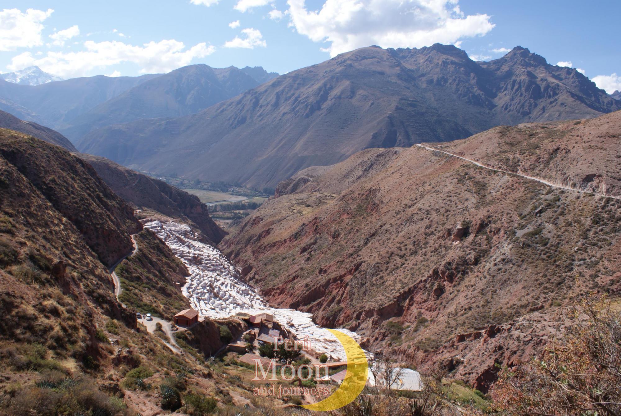 The Salt Mine of Maras from the top